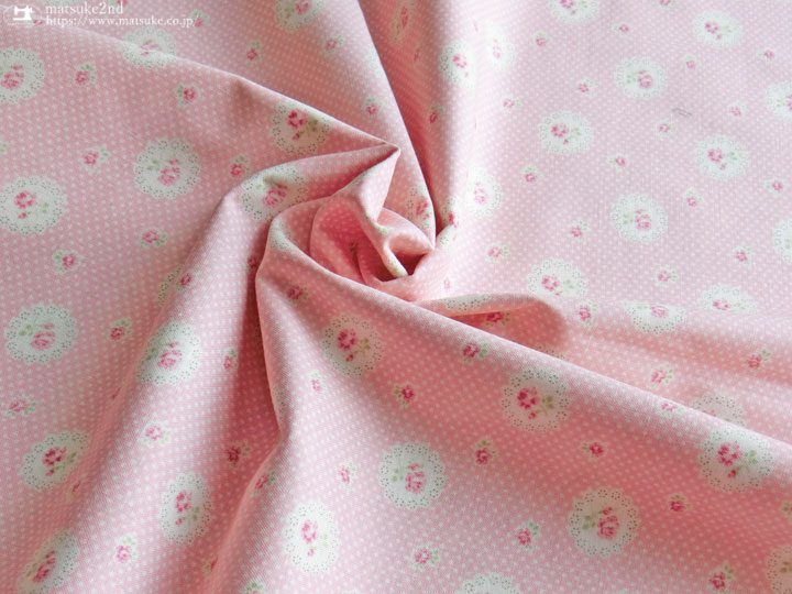 【ラスト】YUWA/フクレジャカード/薄ピンク/YP-12【3m】 カードスリーブ クラシックレース ピンク