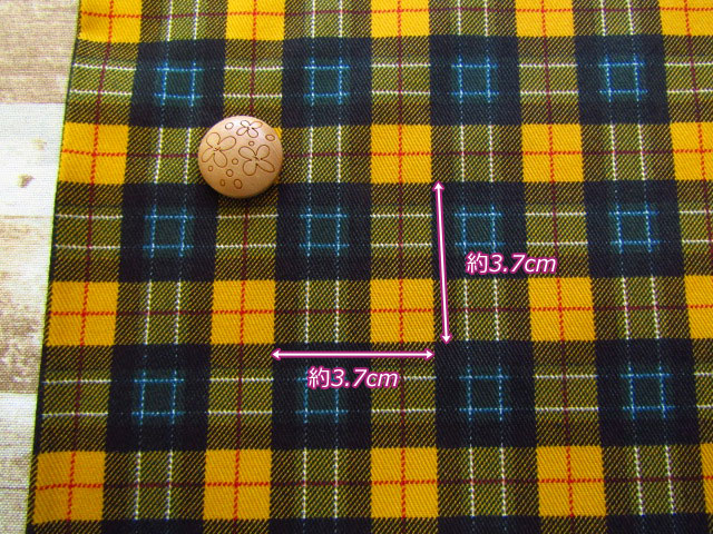 コットン】 ＊ツイルタータンチェック＊