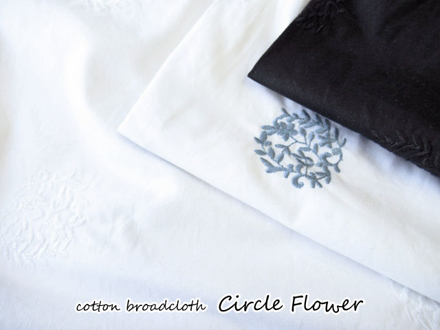 ☆新品☆ Ｍ.＆KYOKO コットン混フラワー刺繍風柄 ブルオーバー チェック編みとお花刺繍プルオーバー emago ナチュラル カジュアル