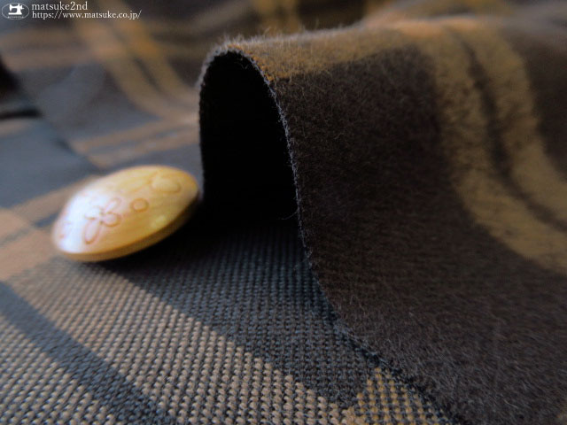 コットンシャギーフランネルチェック