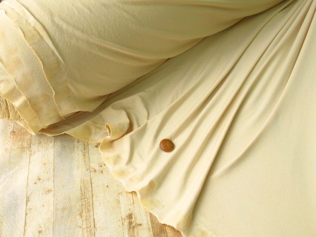 反売り やわらかベア天竺ニット イエローベージュ系