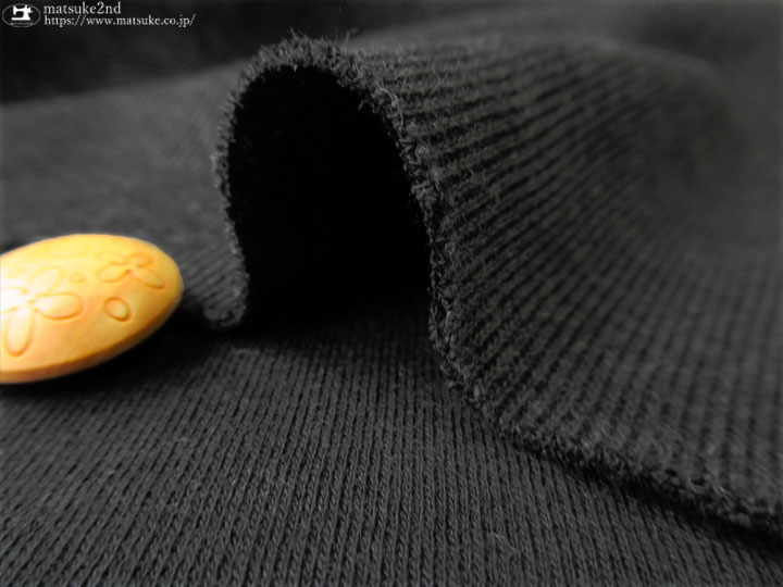 ALMOSTBLACK - MOHAIR MTL BTN KNIT ニット セーター