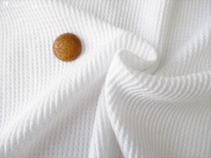 Mal. ワッフルニット ライトグレー新品未使用 ヘザーカラーリングワッフルニット ／ メランジニット | LACOSTE