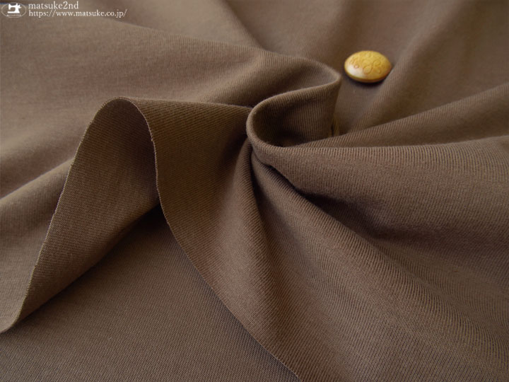 デッドストック反】アースカラー度詰め天竺ニット