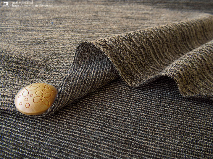 デッドストック反】ウール混ジャガードニット