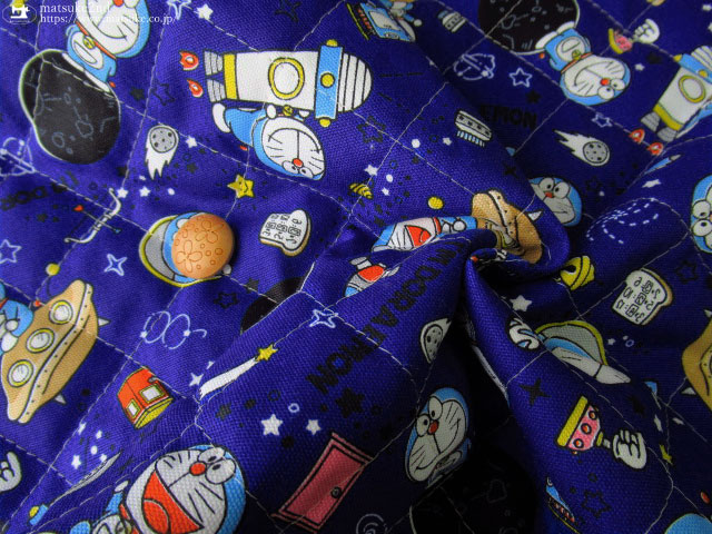 キルティング】《ドラえもん》アイムドラえもん【コットン オックス