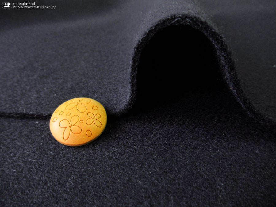 アパレル使用反】Pecolamb(ペコラム) ダブルビーバー ディープネイビー